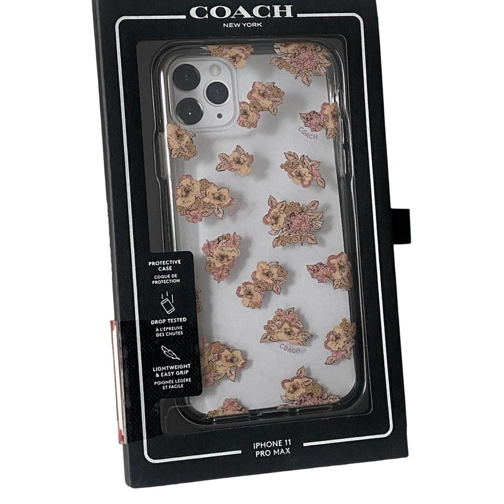 Coach Floral Print iPhone 11 Pro Max Case NWT